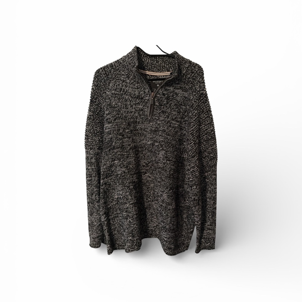 Outpost Makers - Gray Quarter-Zip Sweater - 2XL